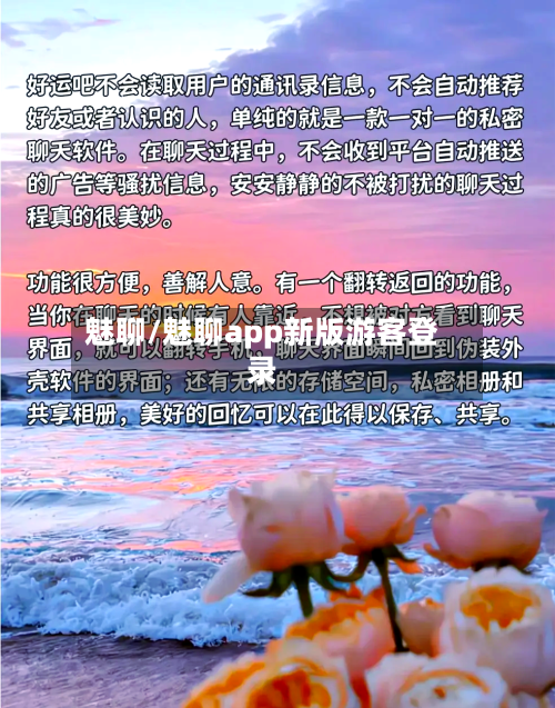 魅聊/魅聊app新版游客登录