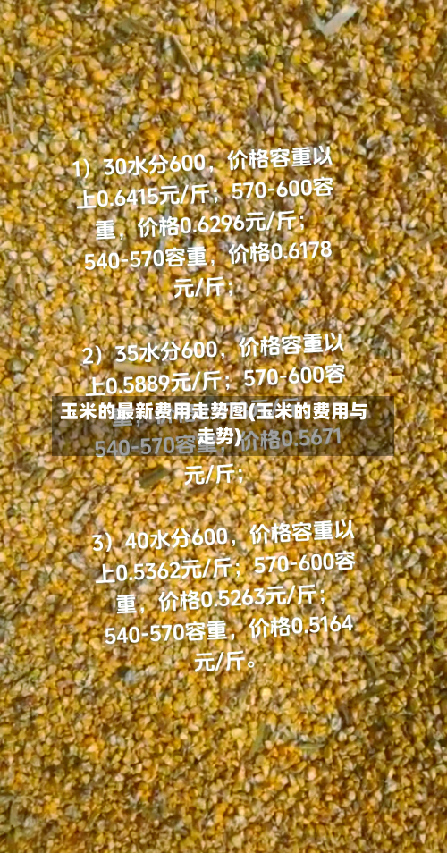 玉米的最新费用走势图(玉米的费用与走势)-第2张图片
