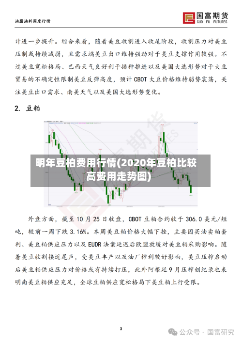 明年豆柏费用行情(2020年豆柏比较高费用走势图)