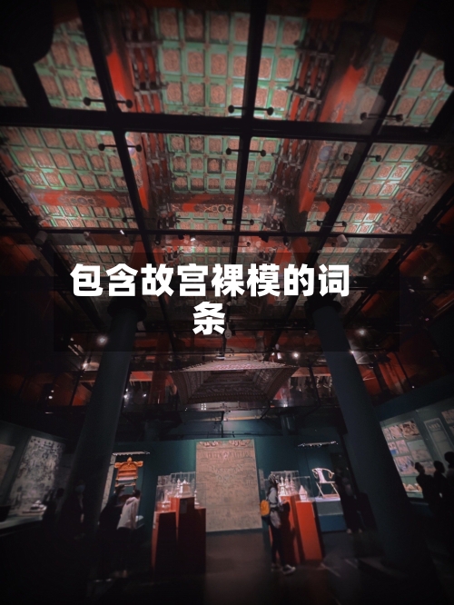 包含故宫裸模的词条