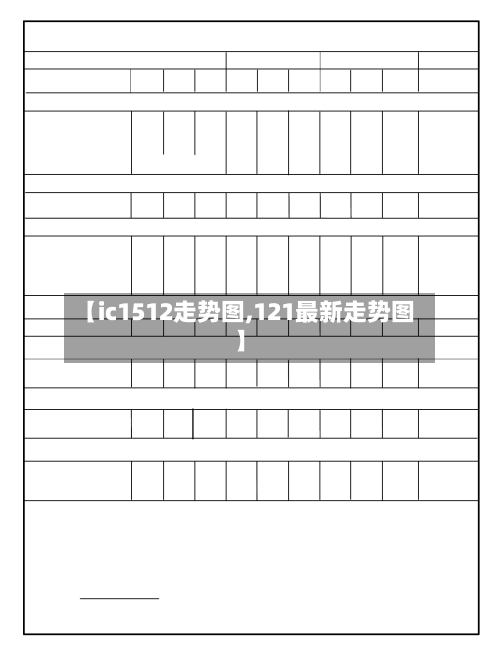 【ic1512走势图,121最新走势图】-第3张图片